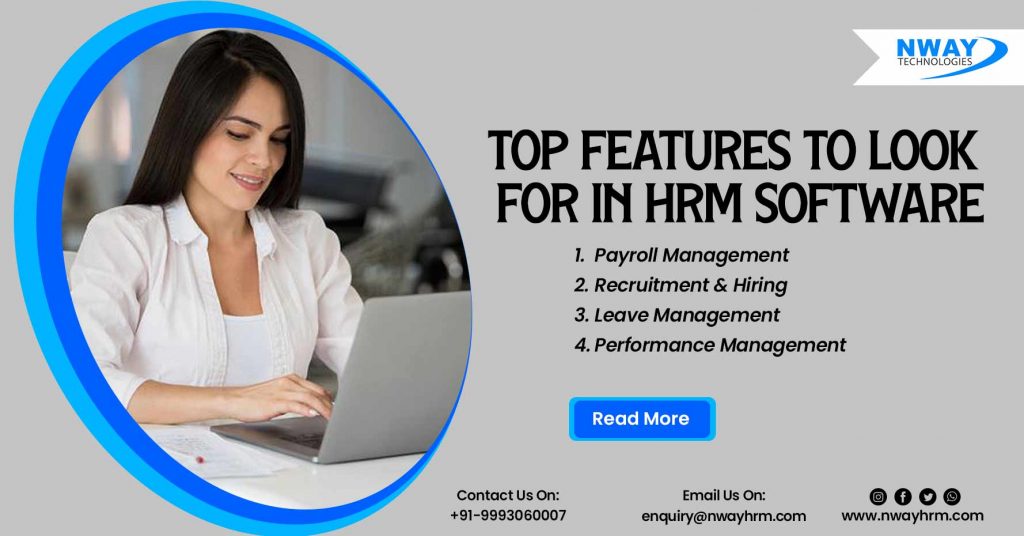 Top Features To Look For In HRM Software - Nway HRM